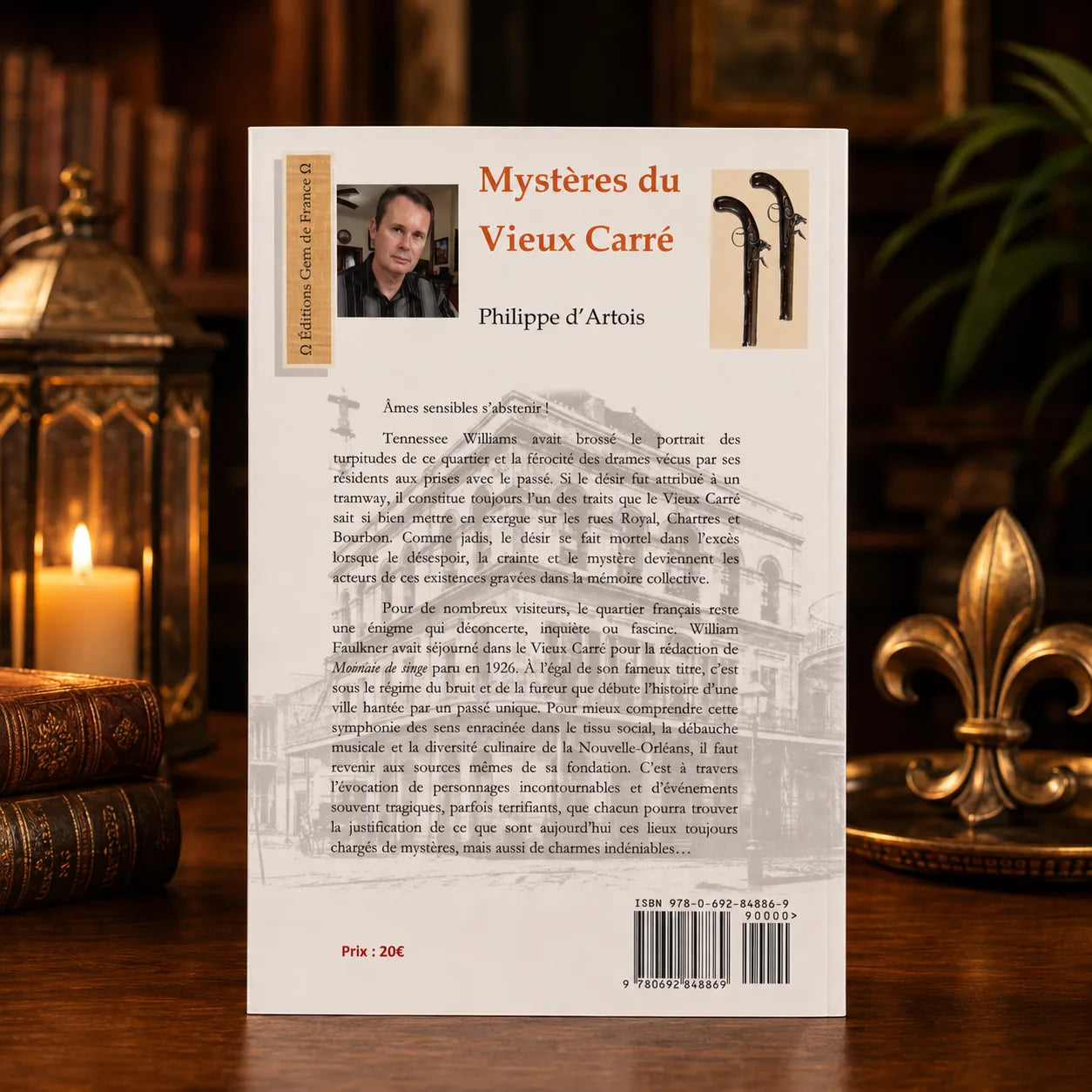 Mystères du Vieux Carré — The Dark Soul of the French Quarter (Signed Copy)