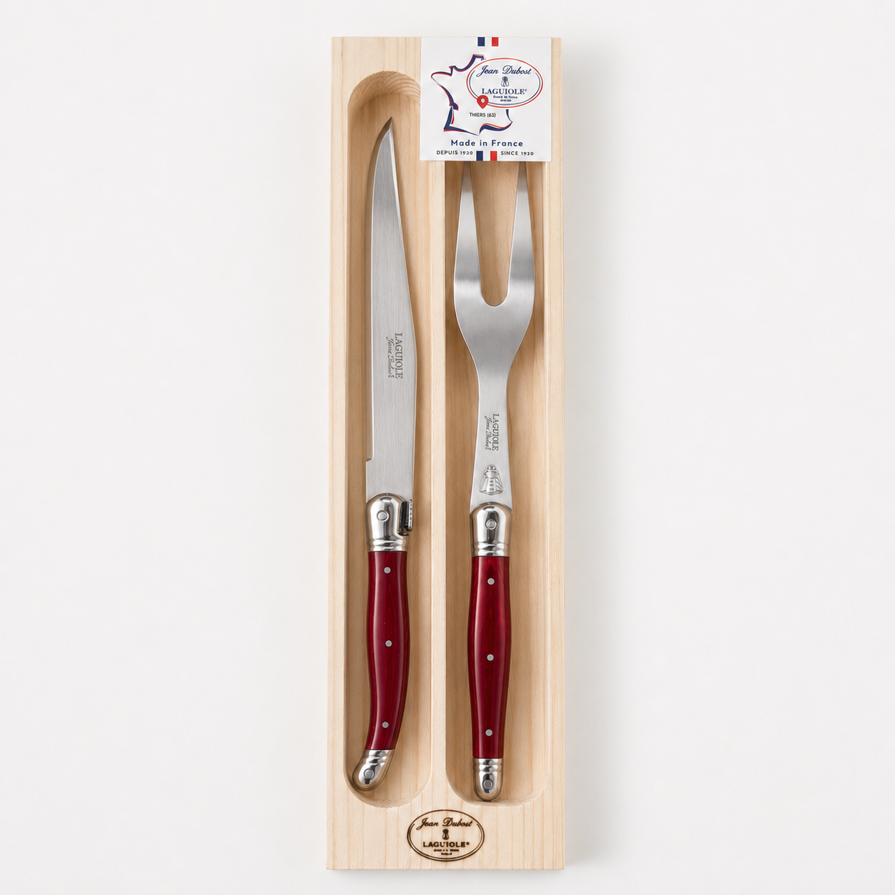 Laguiole Carving Set — Jean Dubost