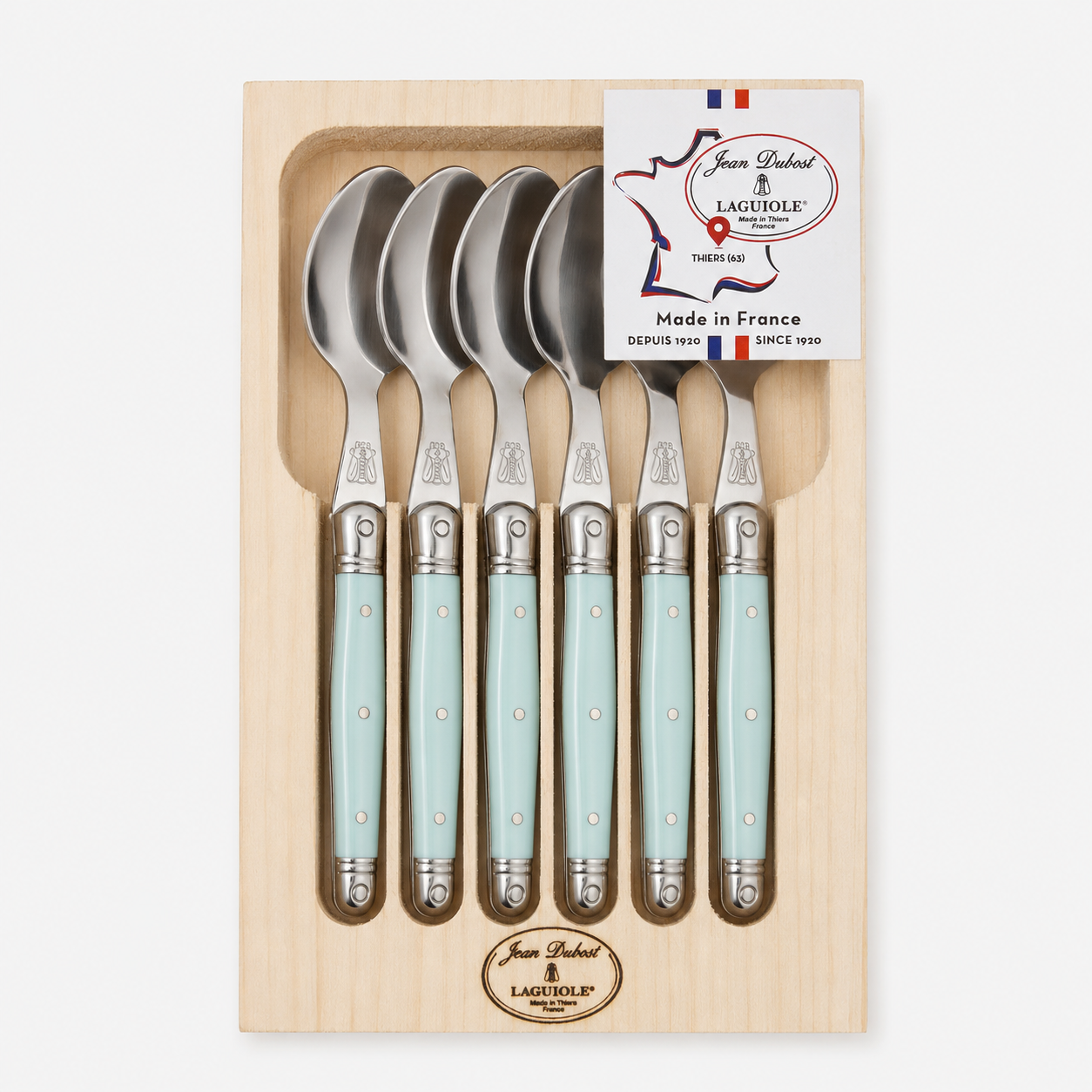 Laguiole Dessert spoons set of 6 — Jean Dubost