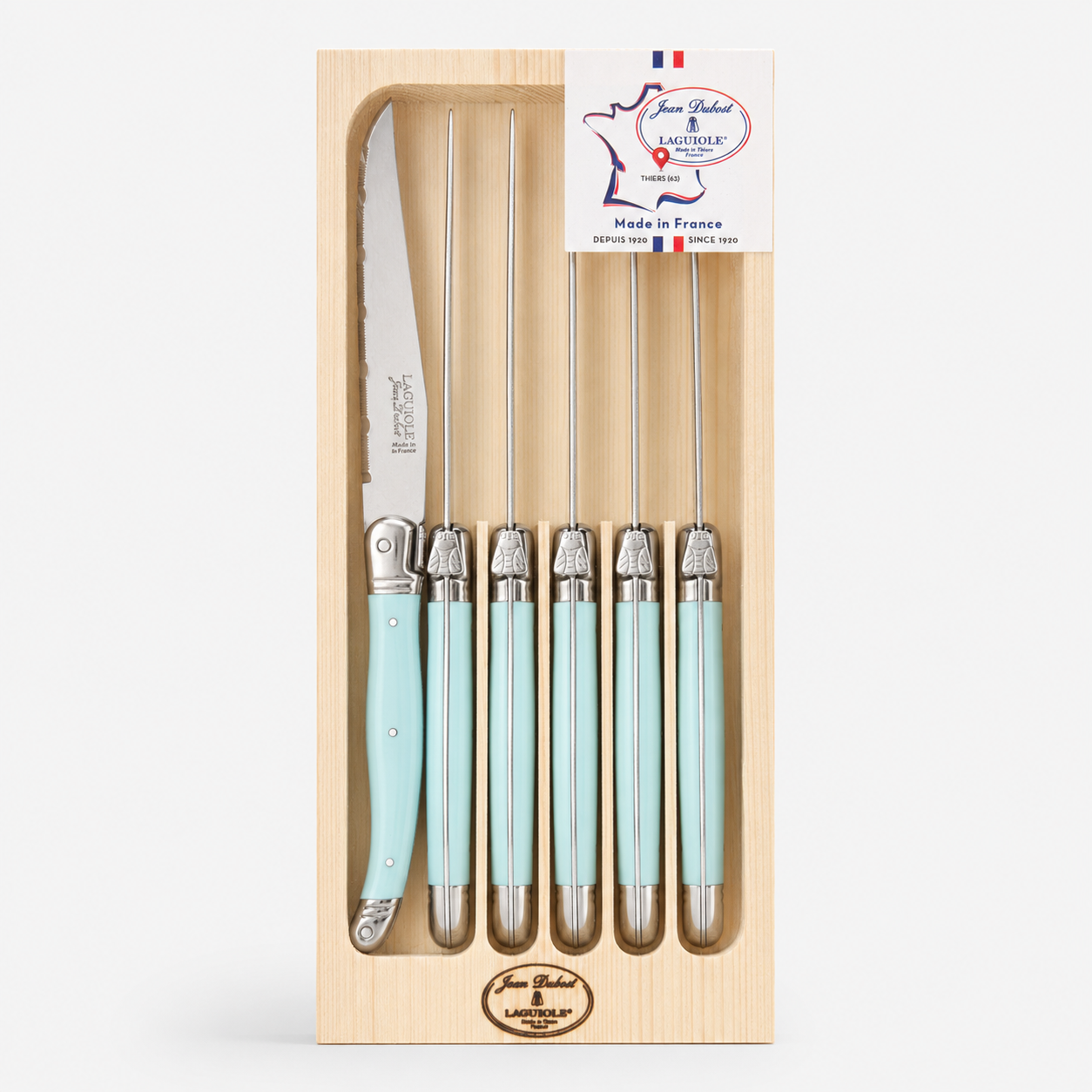 Laguiole steak knives set of 6 — Jean Dubost