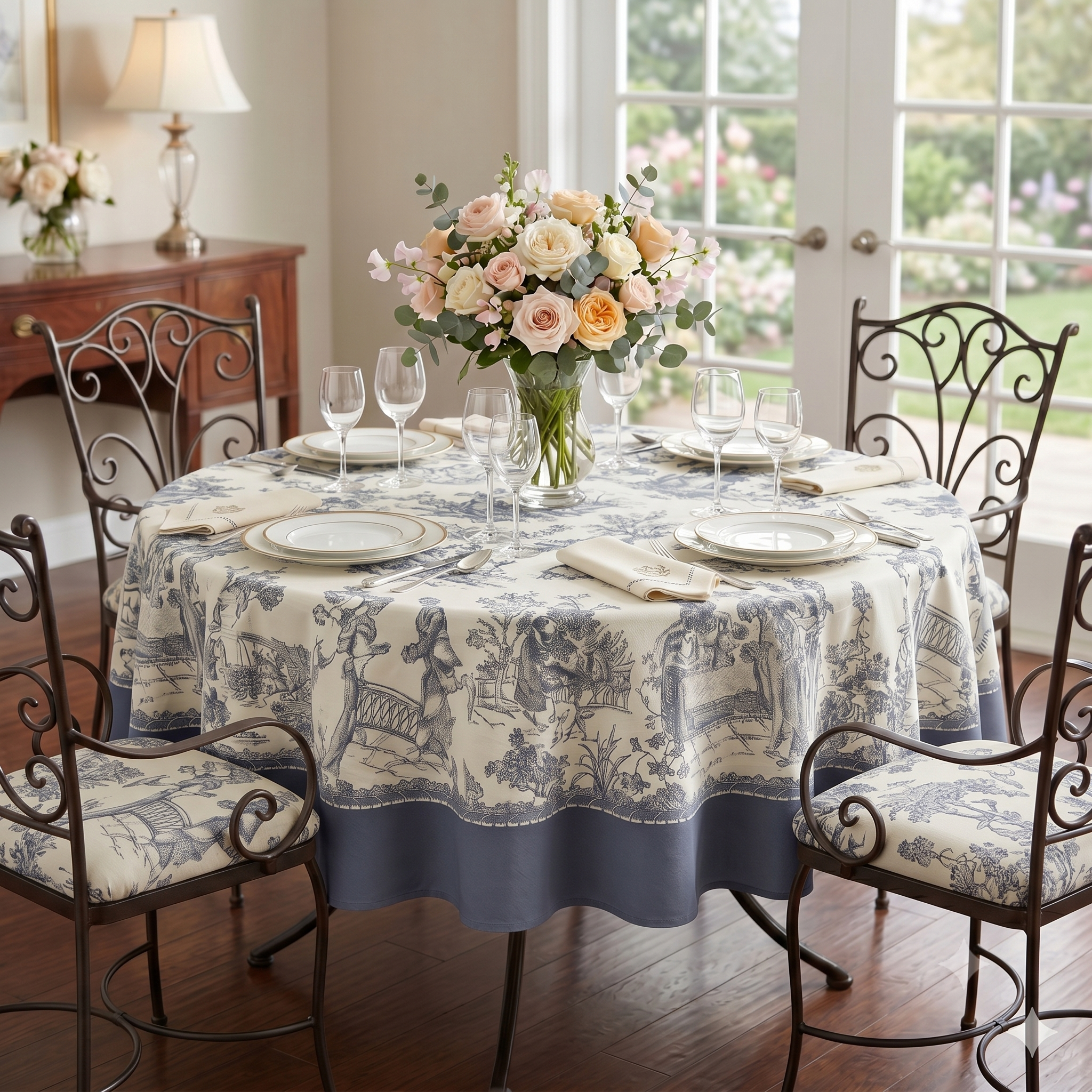 CHATEAU TOILE Round