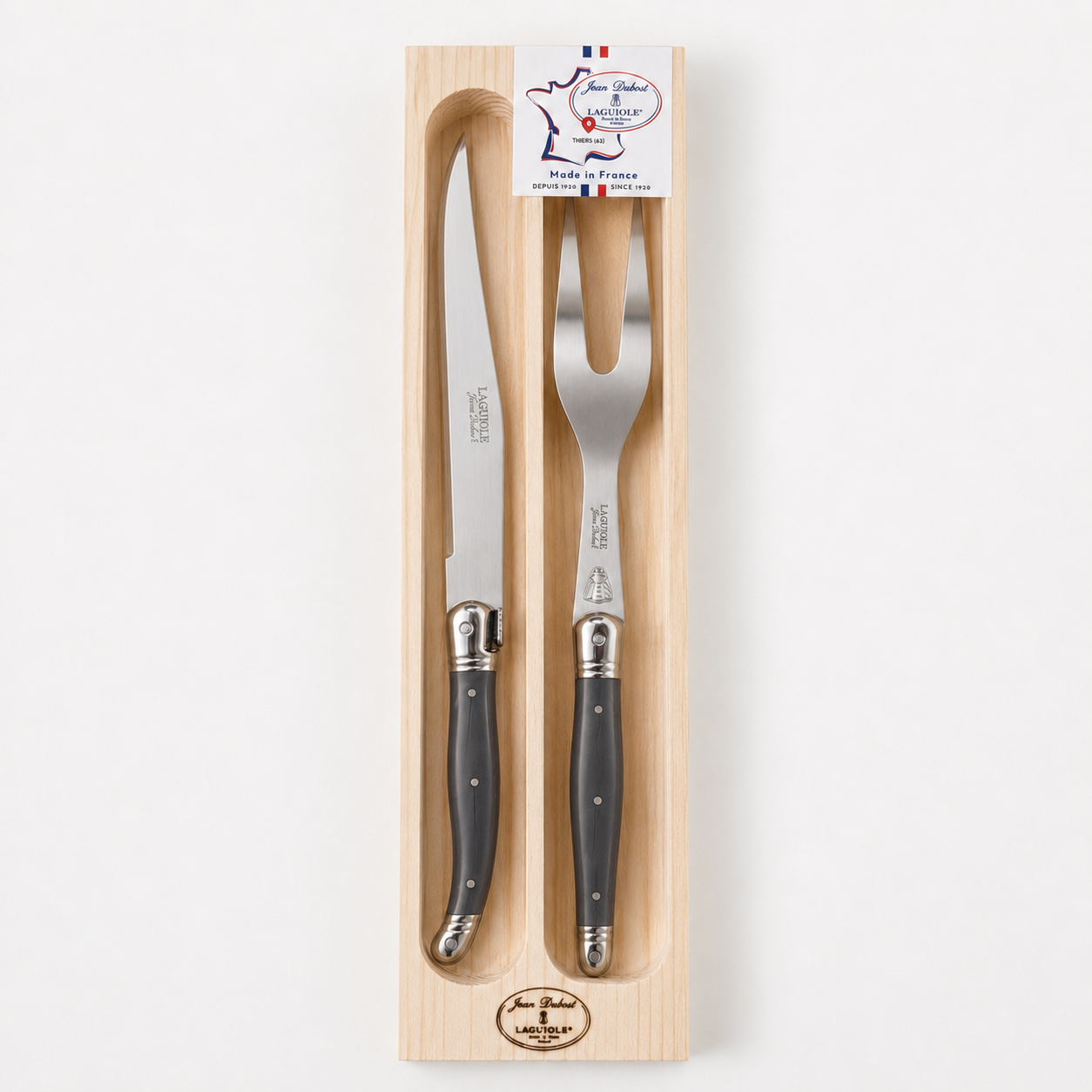 Laguiole Carving Set — Jean Dubost