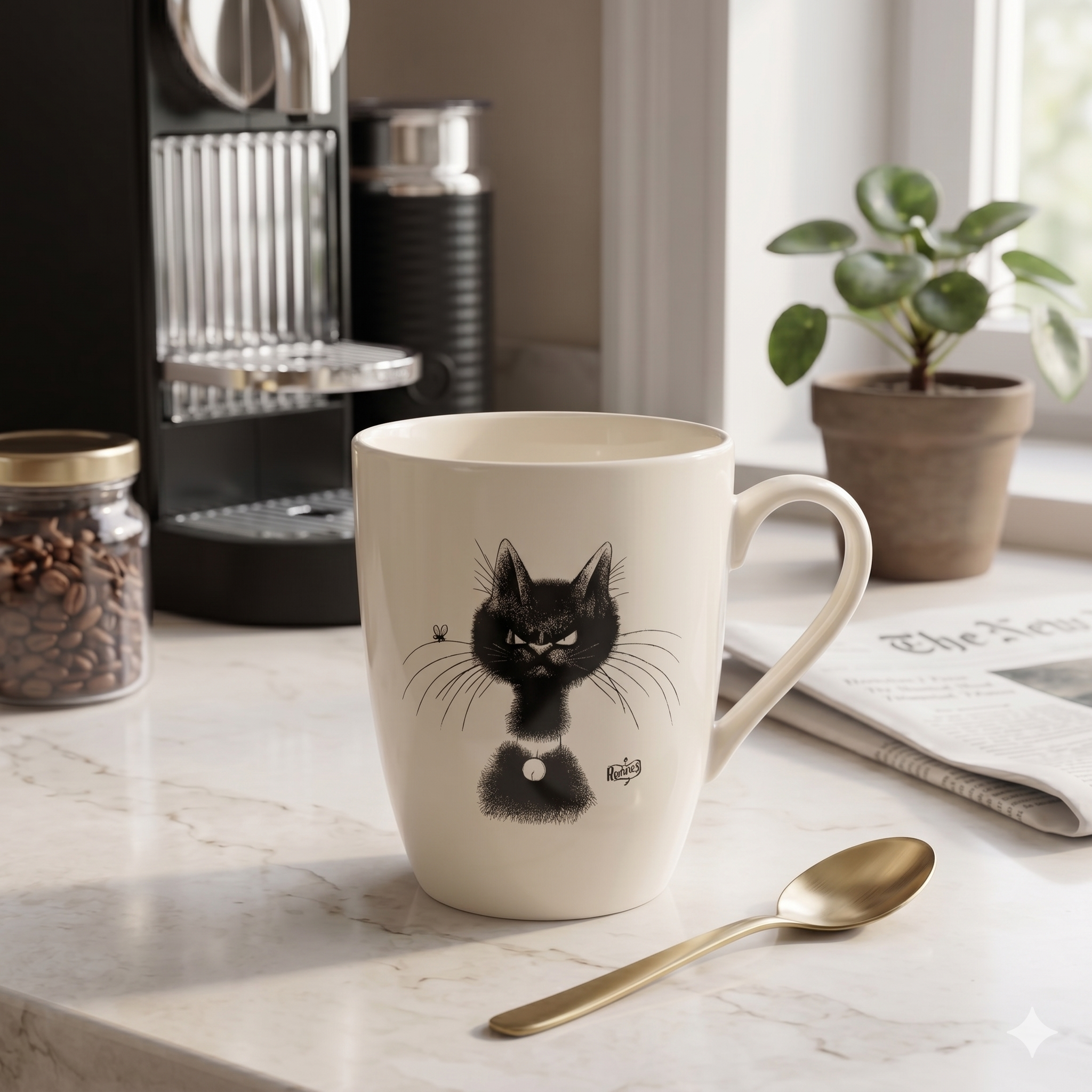 Dubout Cat Mug — Grumpy Cat