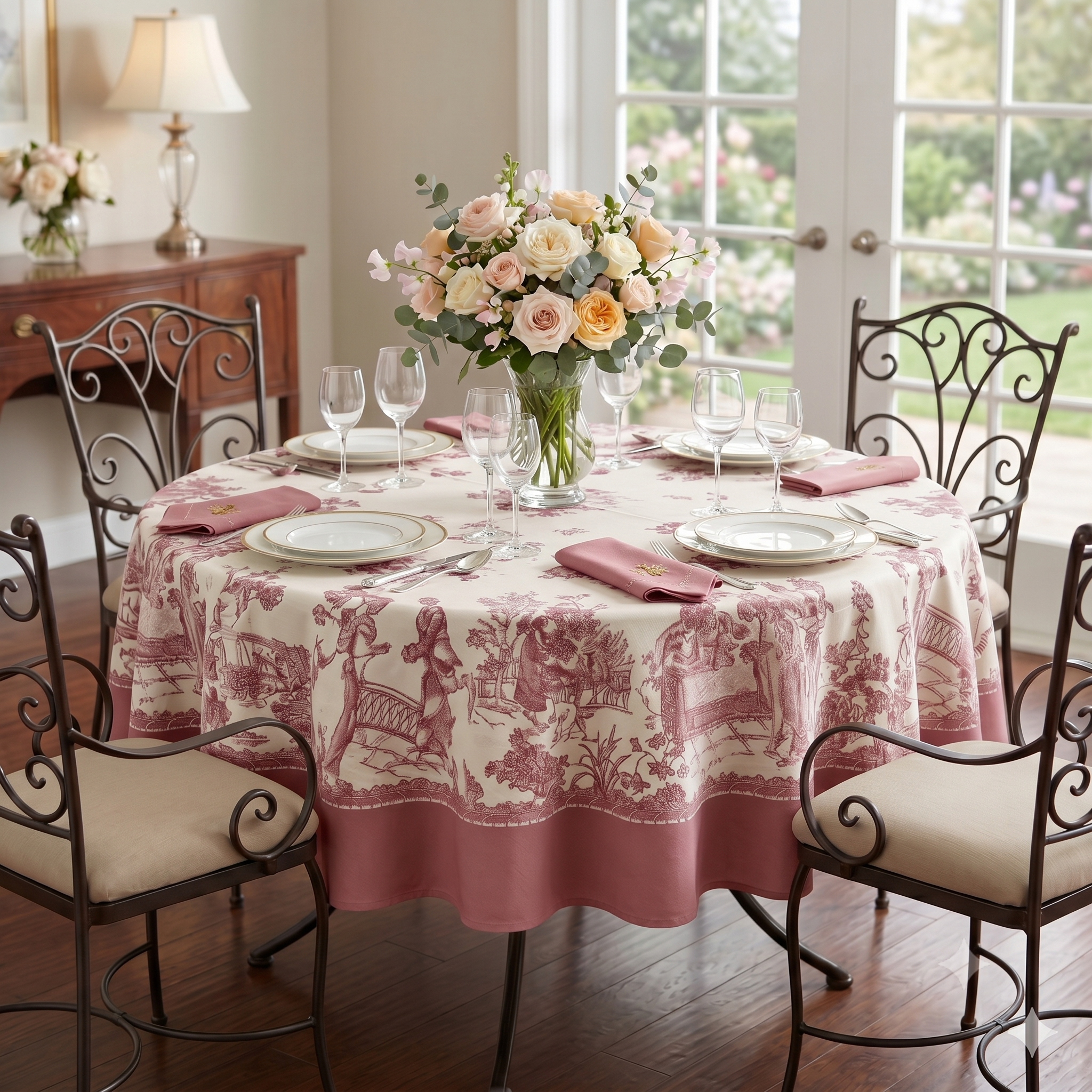 CHATEAU TOILE Round