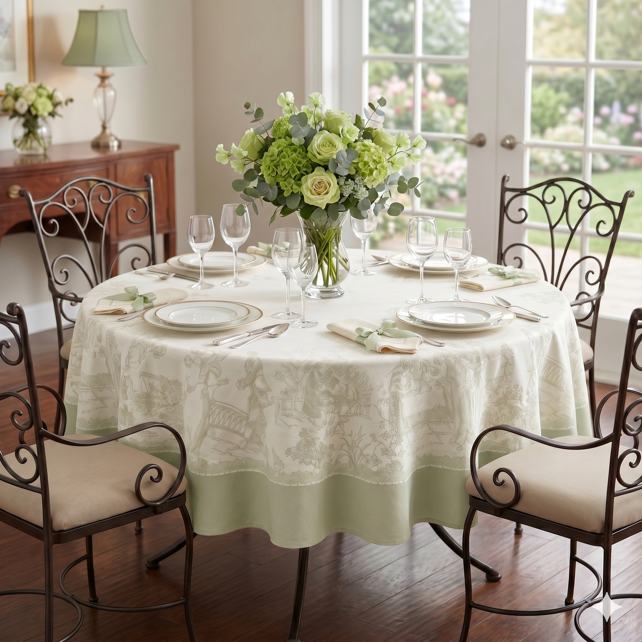 CHATEAU TOILE Round